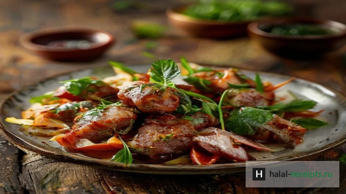 Рецепт Жижиг-галнаш: чеченское мясо с галушками — халяльная кухня